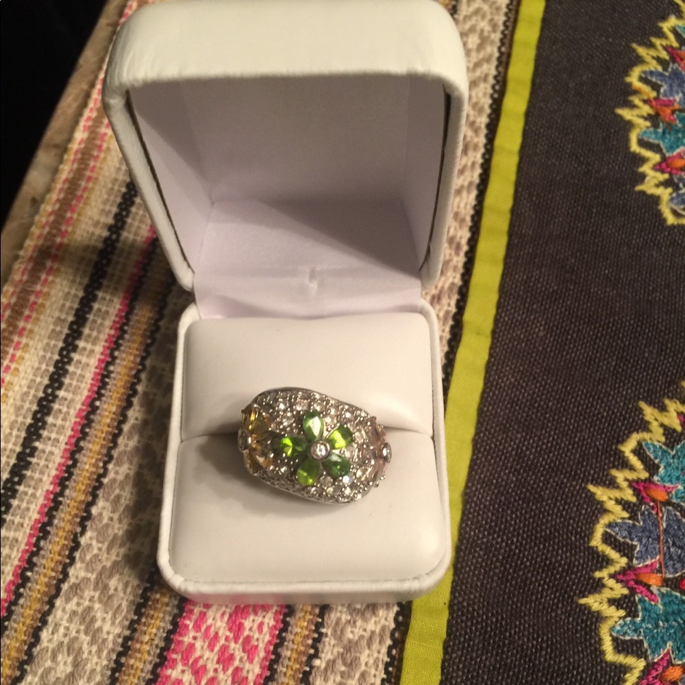 Beautiful cocktail ring.